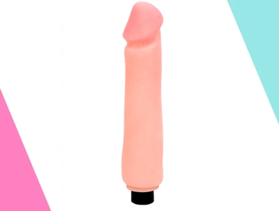 VIBRADOR MULTIVELOCIDAD REALISTICO PIEL 23,5 CMS - COLOR PIEL CLARA - Imagen 3
