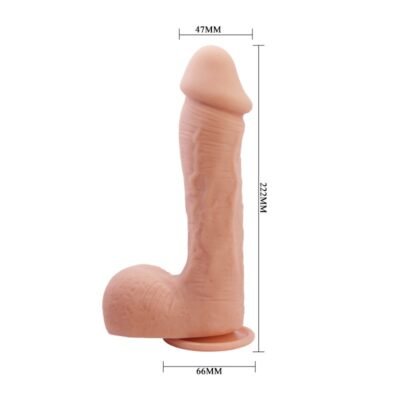 JOHNSON DILDO REALISTA SUPER SOFT  22 CM - Imagen 4