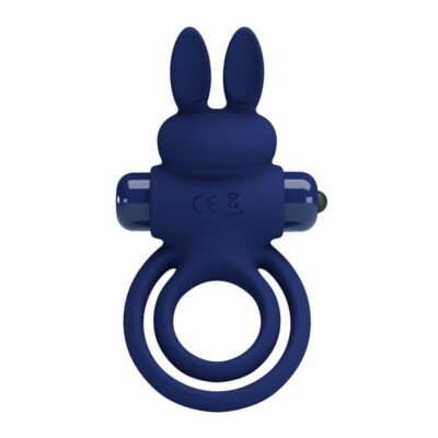 DAREY ANILLO CONEJITO VIBRADOR DOBLE - AZUL - Imagen 3