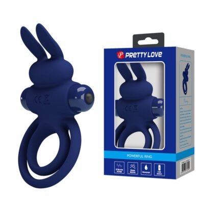 DAREY ANILLO CONEJITO VIBRADOR DOBLE - AZUL - Imagen 8