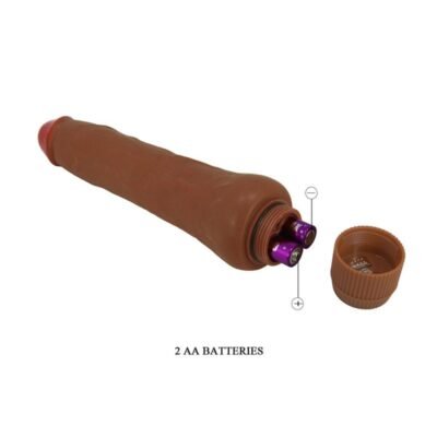 DRYAD VIBRADOR REALISTA 25 CM - CHOCOLATE - Imagen 4