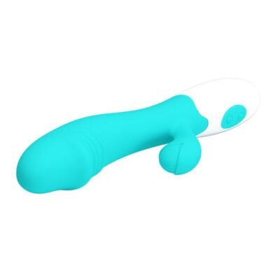 SNAPPY VIBRADOR DOBLE ESTIMULACIÓN - TURQUESA - Imagen 4