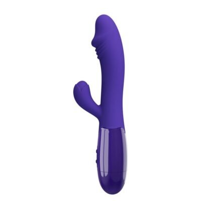 SNAPPY VIBRADOR DUAL RECARGABLE - MORADO