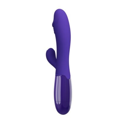 SNAPPY VIBRADOR DUAL RECARGABLE - MORADO - Imagen 2