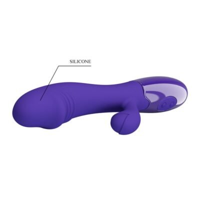 SNAPPY VIBRADOR DUAL RECARGABLE - MORADO - Imagen 4
