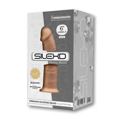 DILDO SILEXD 15,4 CM BEIGE