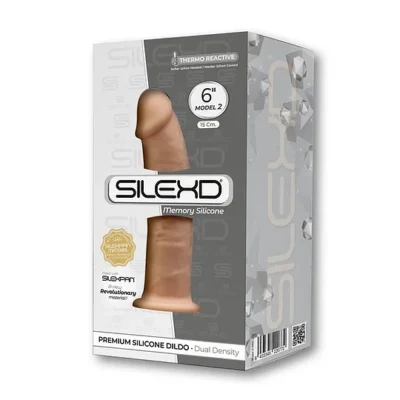 DILDO SILEXD 15,4 CM BEIGE
