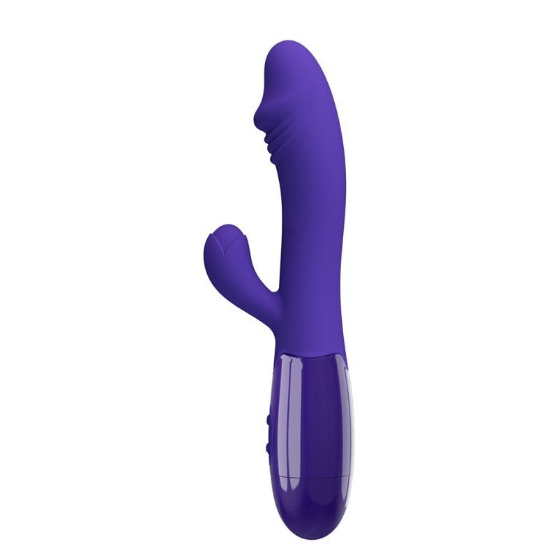SNAPPY VIBRADOR DUAL RECARGABLE - MORADO