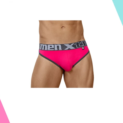 BIKINI PIPING FUCSIA XTREMEN TALLA S