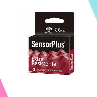 PRESERVATIVO SENSOR PLUS EXTRA RESISTENTE