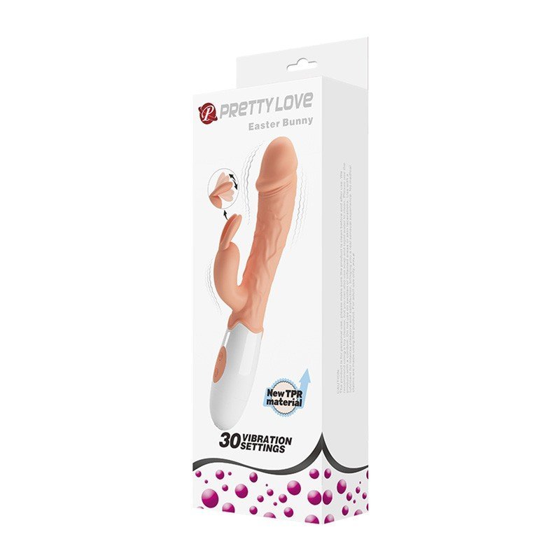 VIBRADOR DOBLE ESTIMULACIÓN EASTER BUNNY